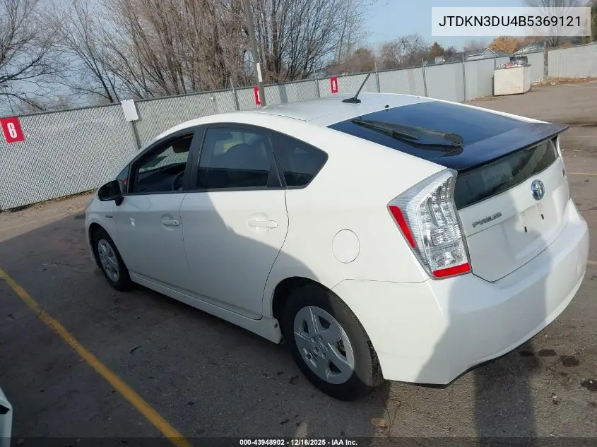 JTDKN3DU4B5369121 2011 Toyota Prius Two
