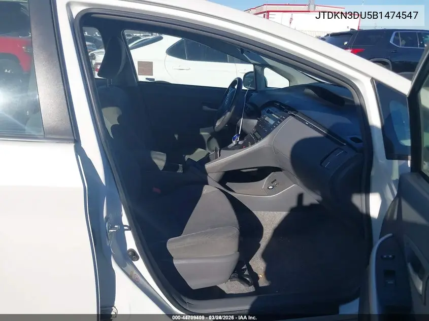 JTDKN3DU5B1474547 2011 Toyota Prius Two