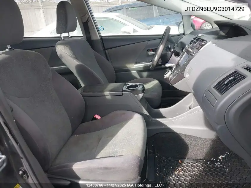 JTDZN3EU9C3014729 2012 Toyota Prius V