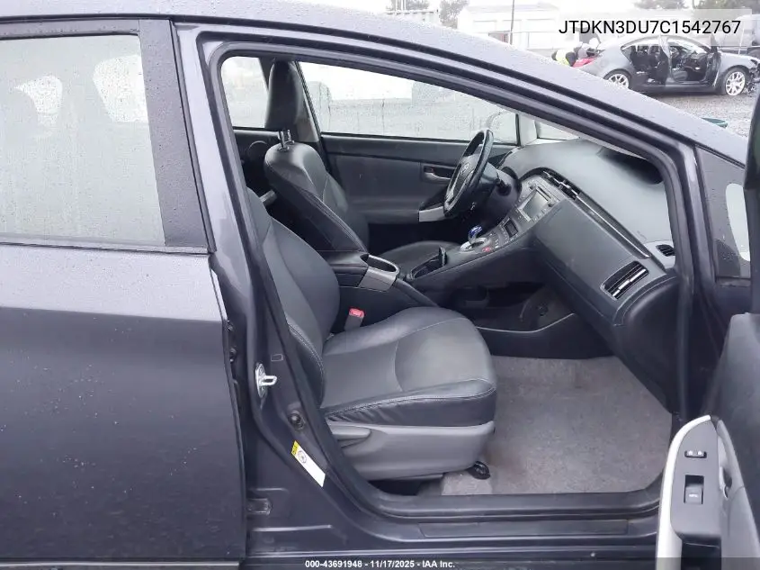 JTDKN3DU7C1542767 2012 Toyota Prius Four
