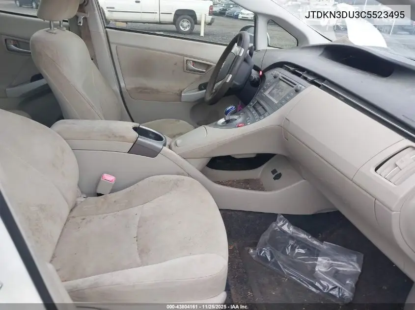 JTDKN3DU3C5523495 2012 Toyota Prius Three