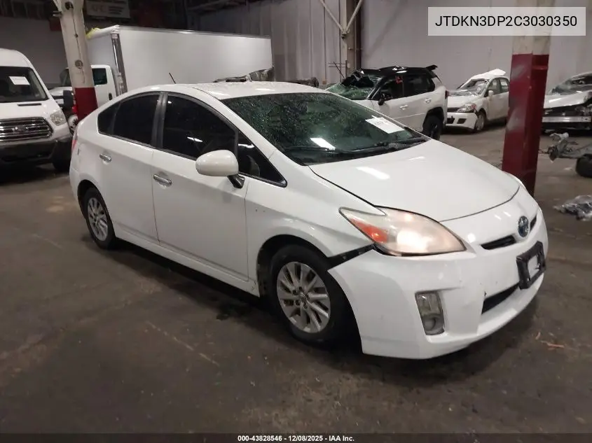 JTDKN3DP2C3030350 2012 Toyota Prius Plug-In