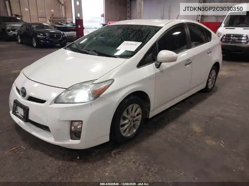 JTDKN3DP2C3030350 2012 Toyota Prius Plug-In