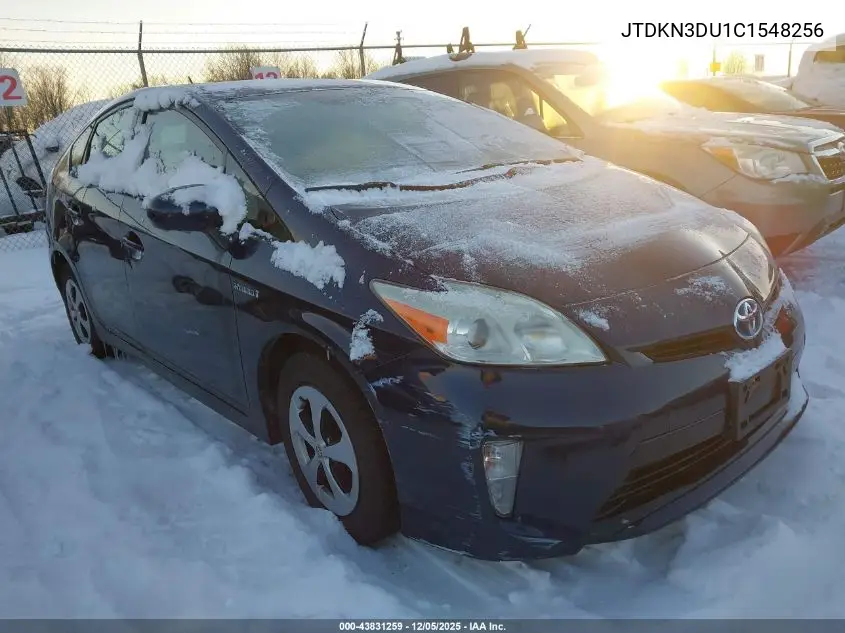 JTDKN3DU1C1548256 2012 Toyota Prius Two