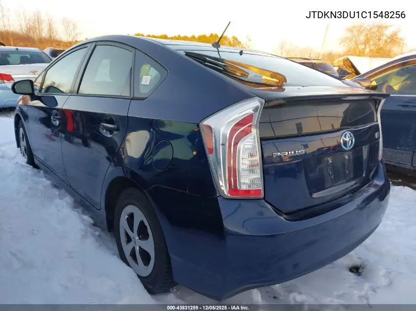JTDKN3DU1C1548256 2012 Toyota Prius Two