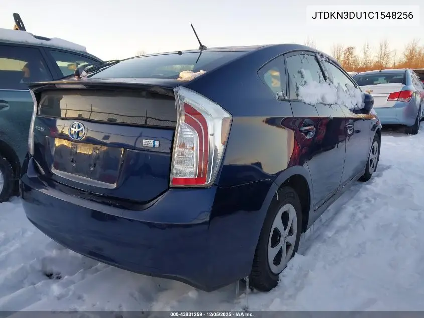 JTDKN3DU1C1548256 2012 Toyota Prius Two
