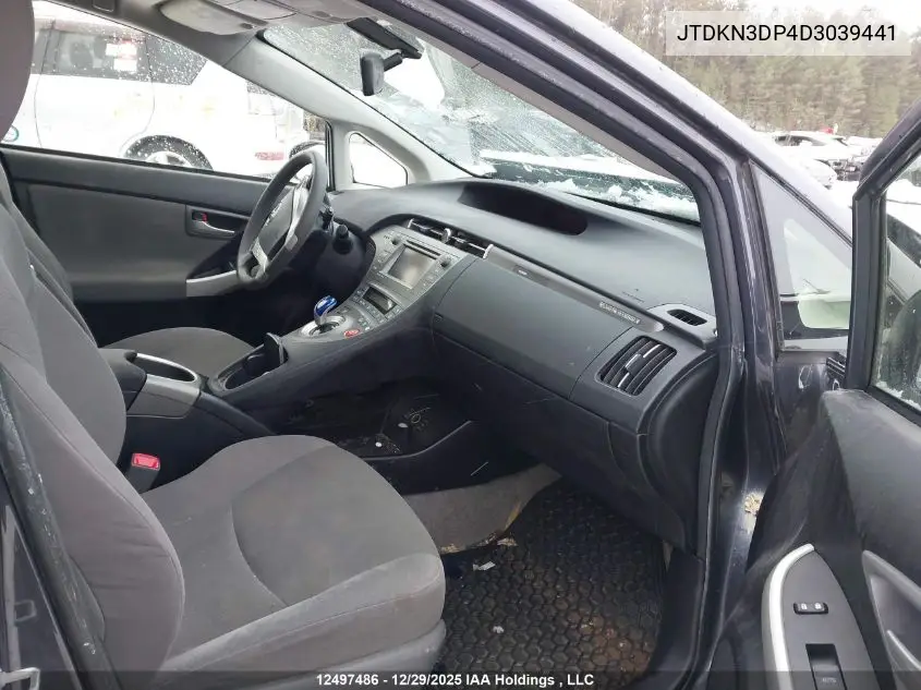 JTDKN3DP4D3039441 2013 Toyota Prius Plug-In