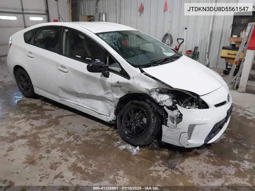 2013 Toyota Prius Two VIN: JTDKN3DU8D5561547 Lot: 41335961