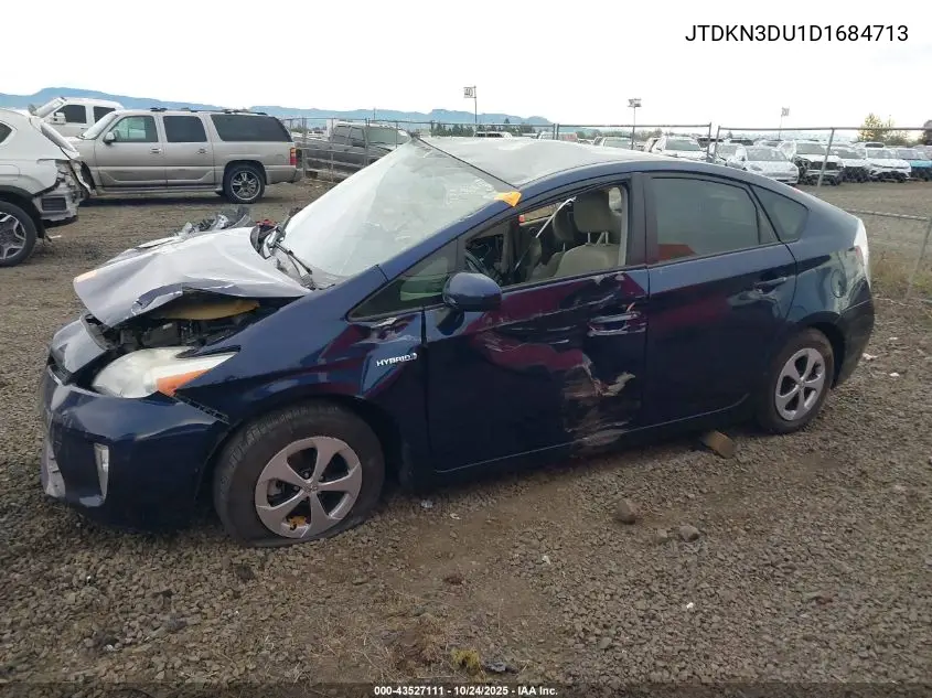 JTDKN3DU1D1684713 2013 Toyota Prius