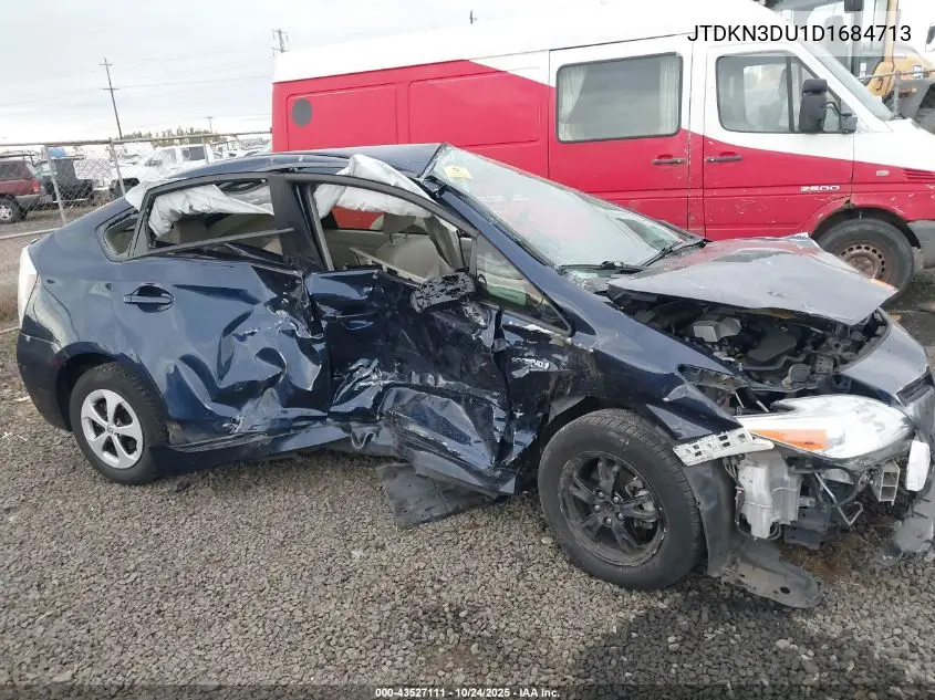 JTDKN3DU1D1684713 2013 Toyota Prius