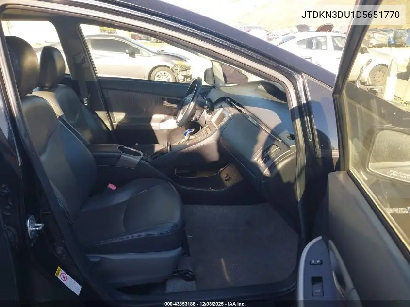 JTDKN3DU1D5651770 2013 Toyota Prius Four