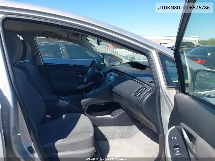 JTDKN3DU2D5576786 2013 Toyota Prius Two