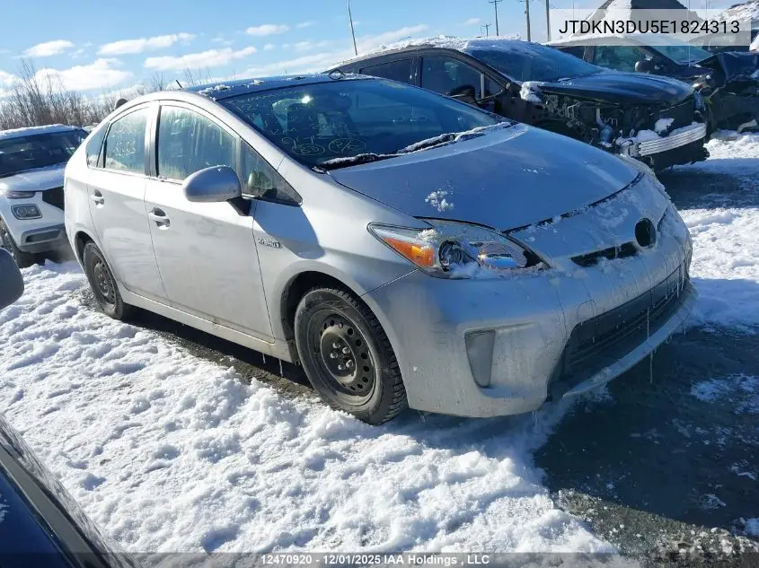 JTDKN3DU5E1824313 2014 Toyota Prius