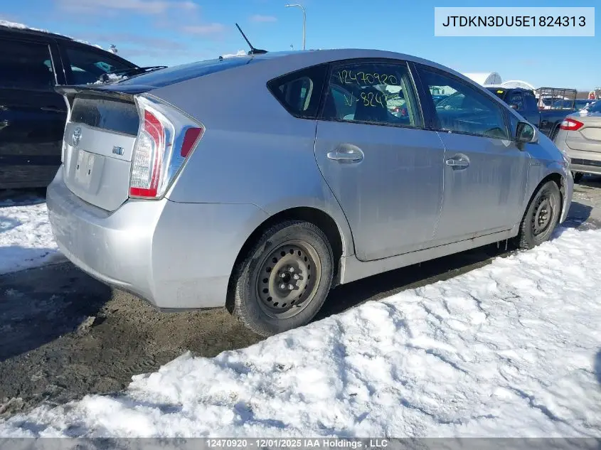 JTDKN3DU5E1824313 2014 Toyota Prius