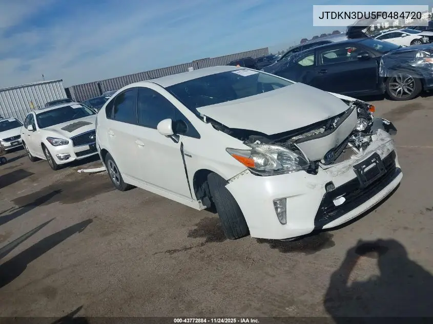 JTDKN3DU5F0484720 2015 Toyota Prius Two