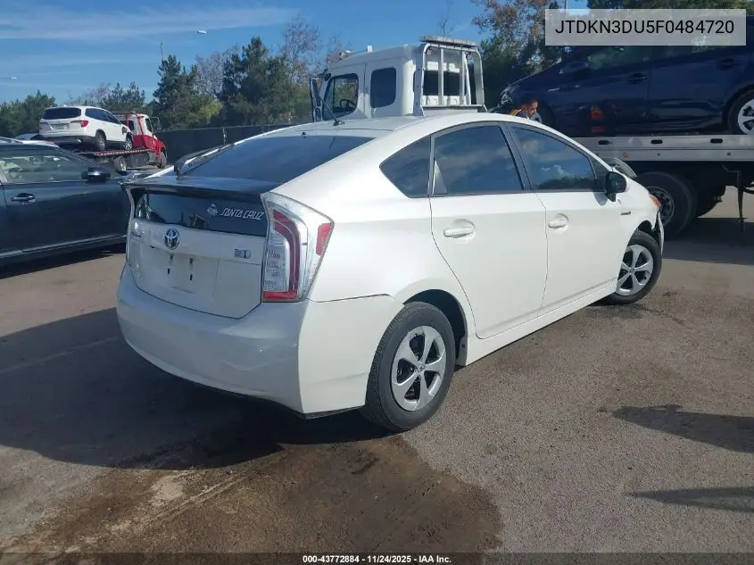 JTDKN3DU5F0484720 2015 Toyota Prius Two