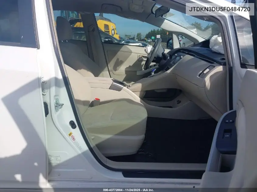 JTDKN3DU5F0484720 2015 Toyota Prius Two