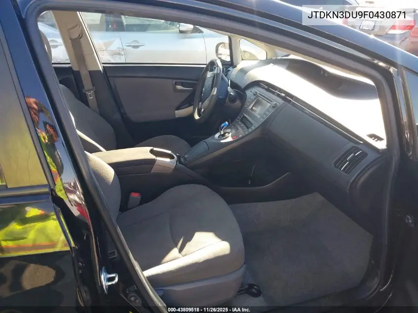 JTDKN3DU9F0430871 2015 Toyota Prius Two