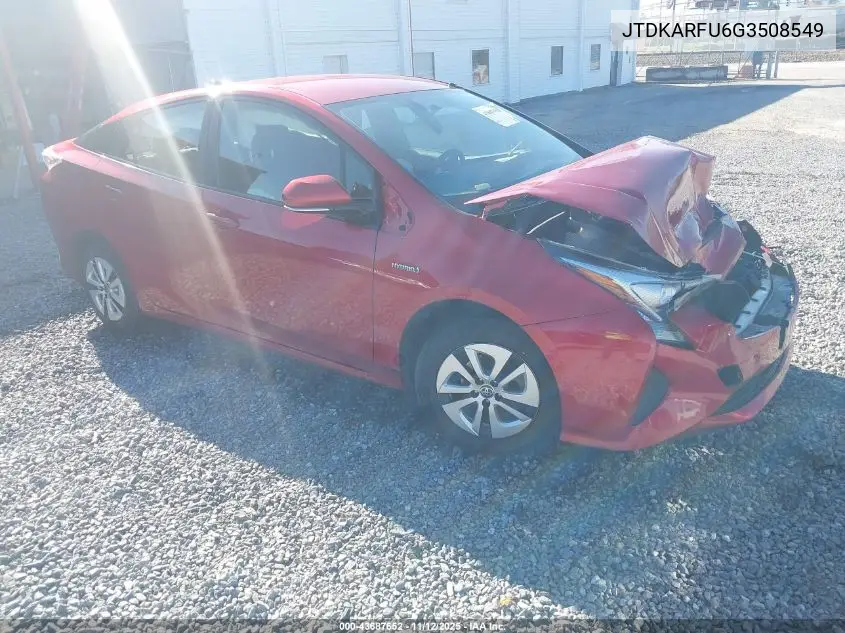 JTDKARFU7G3520614 2016 Toyota Prius