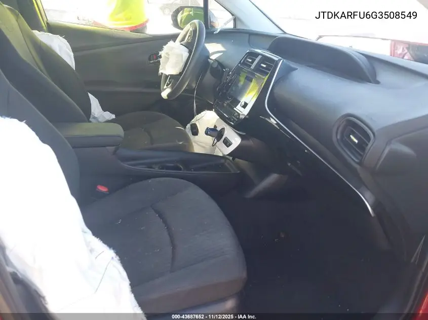 JTDKARFU7G3520614 2016 Toyota Prius
