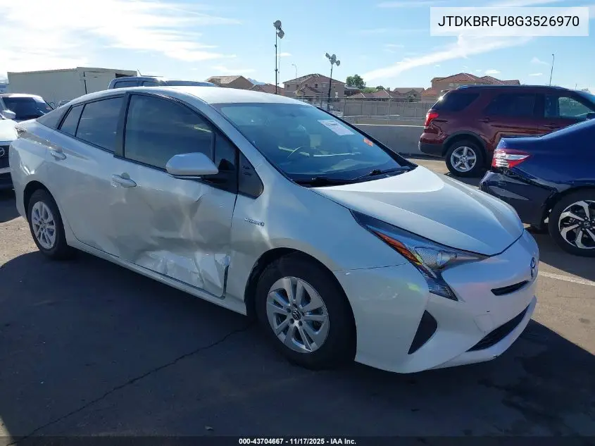 JTDKBRFU8G3526970 2016 Toyota Prius Two