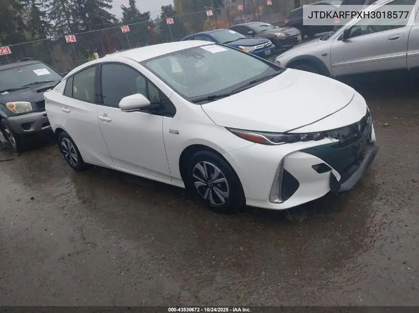JTDKARFPXH3018577 2017 Toyota Prius Prime Premium