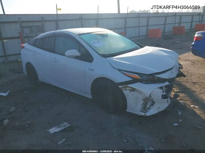 JTDKARFP4H3066589 2017 Toyota Prius Prime Plus