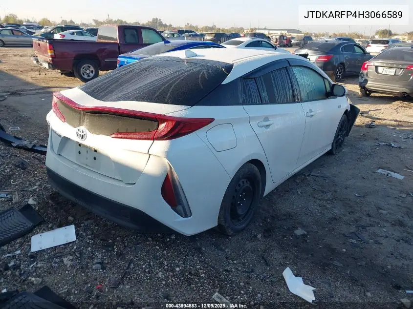 JTDKARFP4H3066589 2017 Toyota Prius Prime Plus