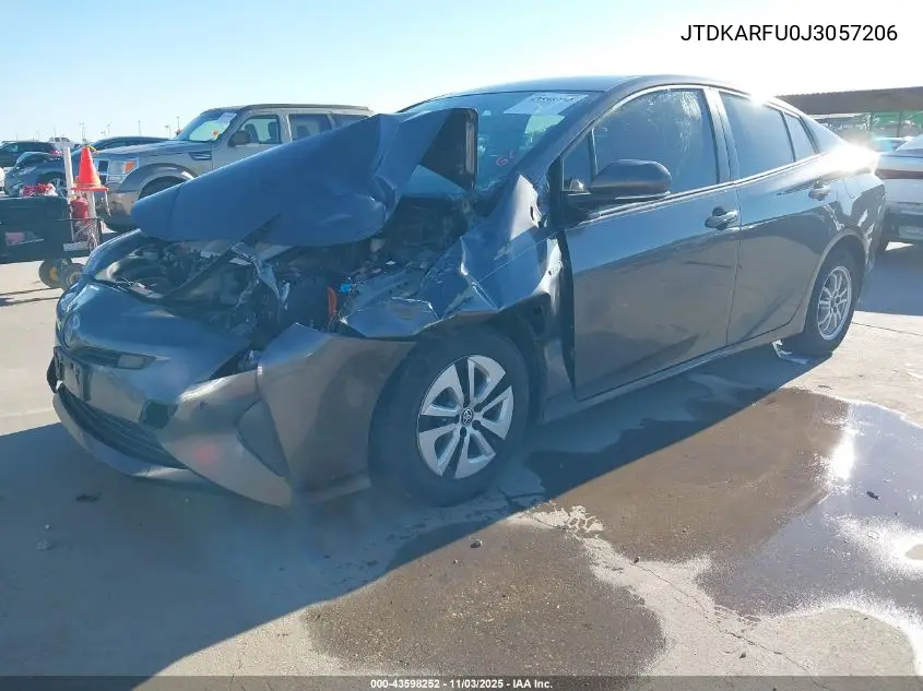 JTDKARFU0J3057206 2018 Toyota Prius Four