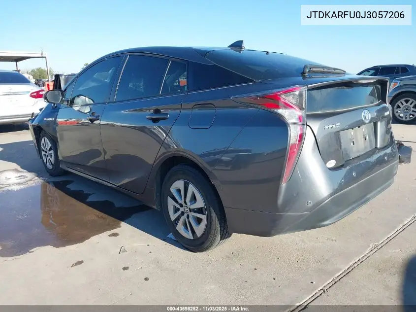 JTDKARFU0J3057206 2018 Toyota Prius Four