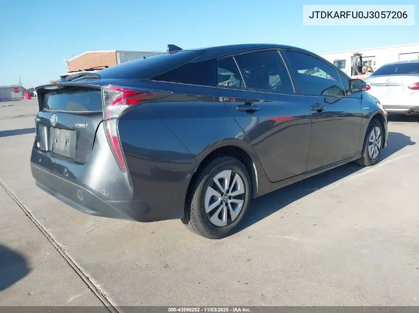 JTDKARFU0J3057206 2018 Toyota Prius Four