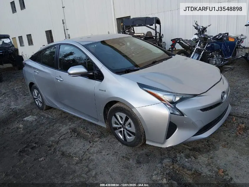 JTDKARFU1J3548898 2018 Toyota Prius Four