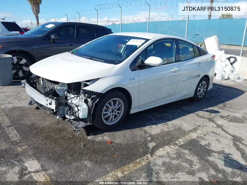JTDKARFP8L3150875 2020 Toyota Prius Prime Limited
