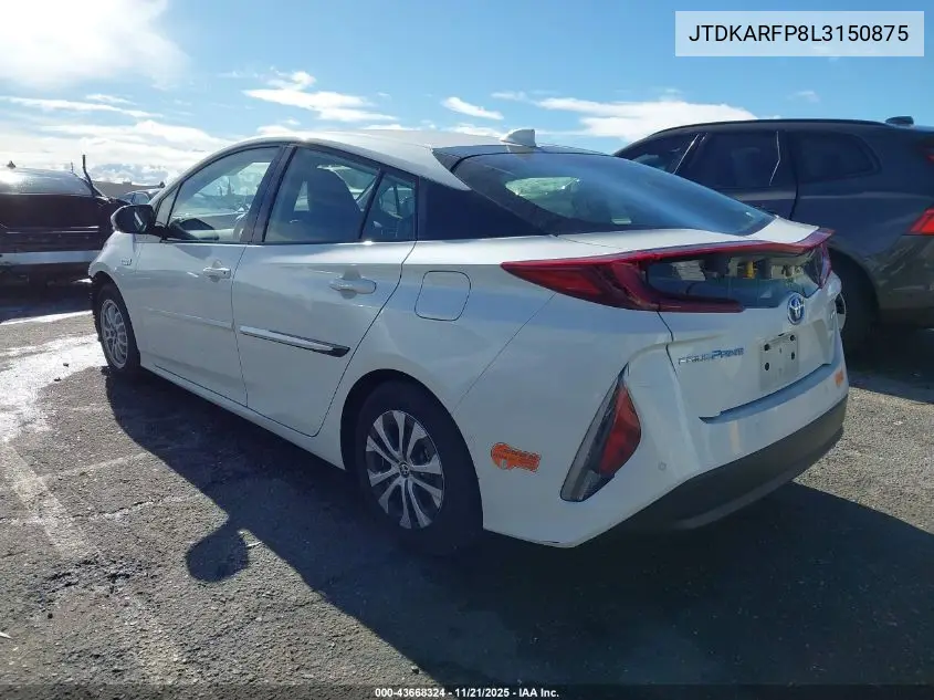 JTDKARFP8L3150875 2020 Toyota Prius Prime Limited