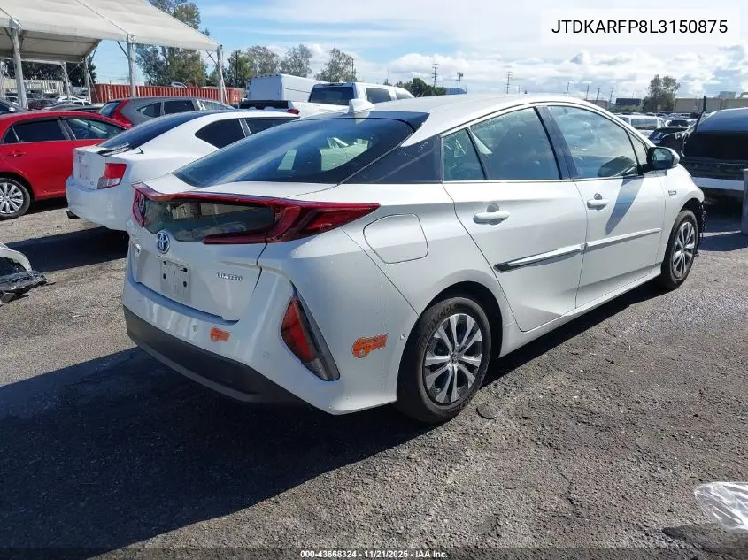 JTDKARFP8L3150875 2020 Toyota Prius Prime Limited