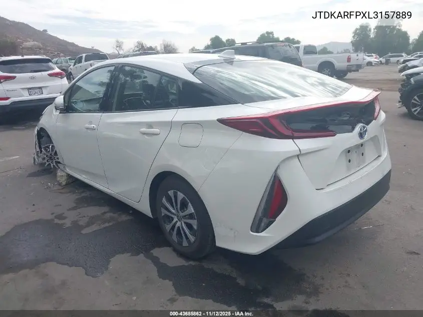 JTDKARFPXL3157889 2020 Toyota Prius Prime Xle