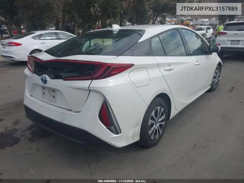 JTDKARFPXL3157889 2020 Toyota Prius Prime Xle