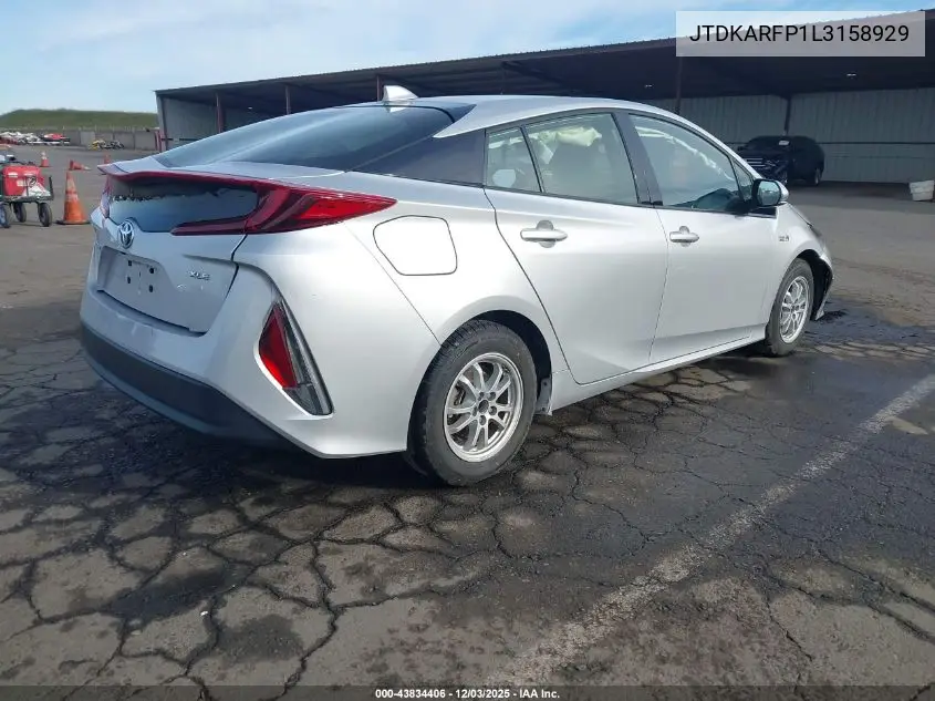 JTDKARFP1L3158929 2020 Toyota Prius Prime Xle