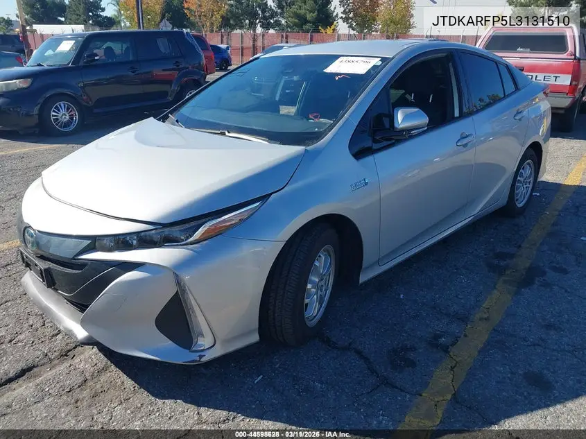 JTDKARFP5L3131510 2020 Toyota Prius Prime Xle
