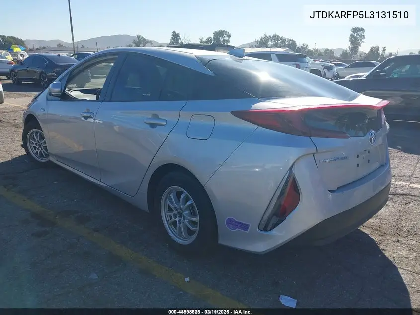 JTDKARFP5L3131510 2020 Toyota Prius Prime Xle