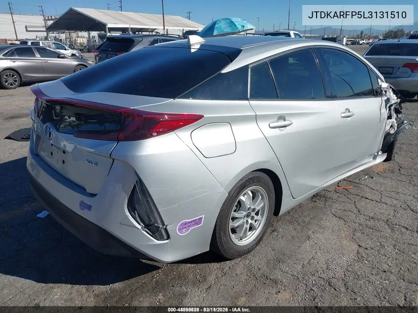 JTDKARFP5L3131510 2020 Toyota Prius Prime Xle