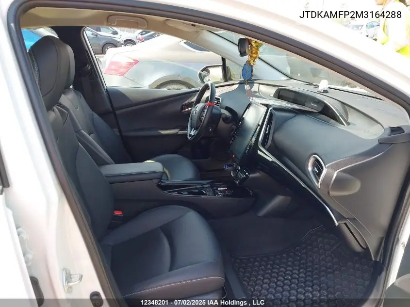 JTDKAMFP2M3164288 2021 Toyota Prius Prime Upgrade