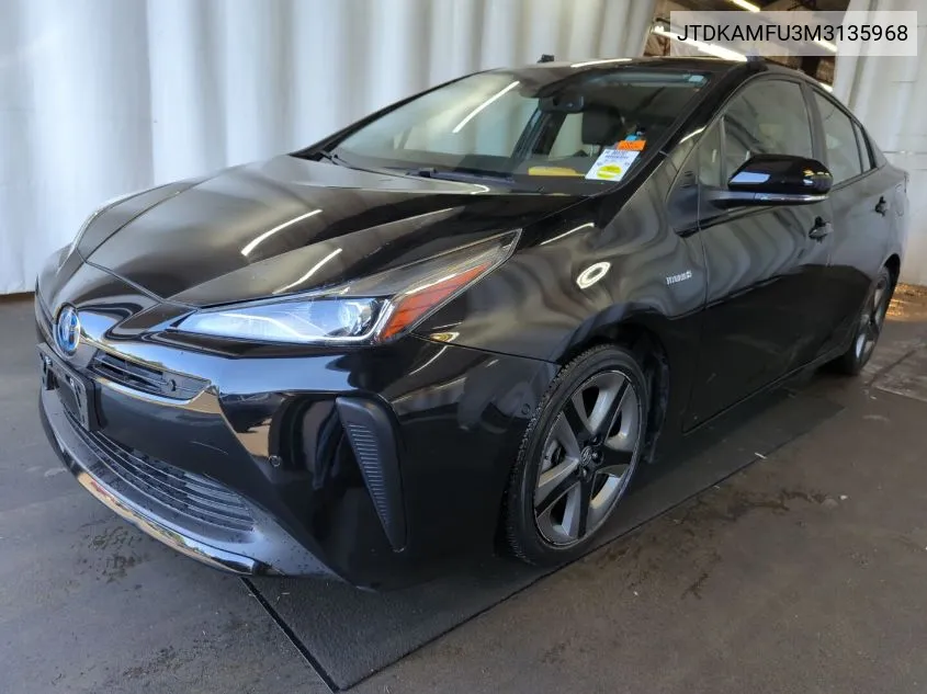 2021 Toyota Prius Xle VIN: JTDKAMFU3M3135968 Lot: 40431792