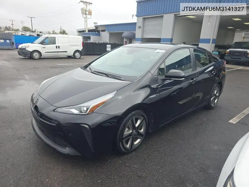 JTDKAMFU6M3141327 2021 Toyota Prius Xle
