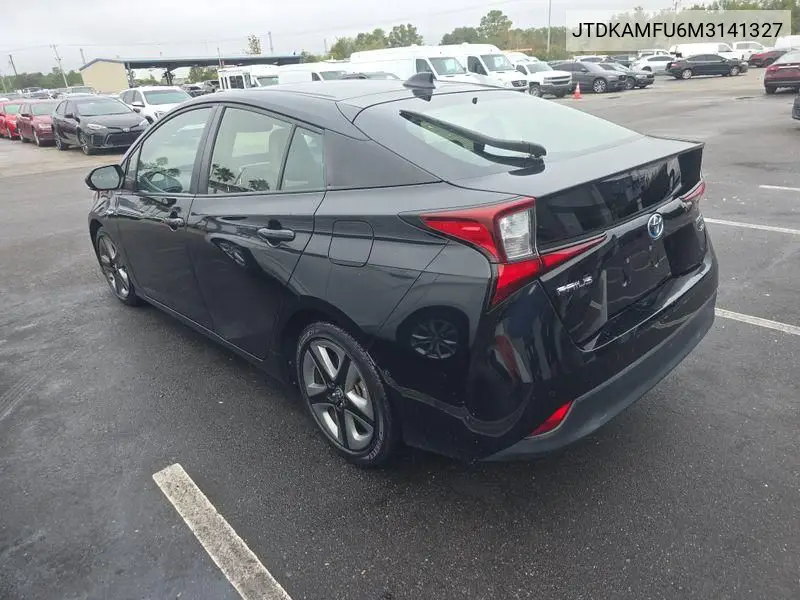 JTDKAMFU6M3141327 2021 Toyota Prius Xle