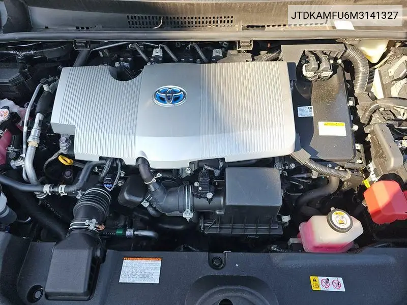 JTDKAMFU6M3141327 2021 Toyota Prius Xle