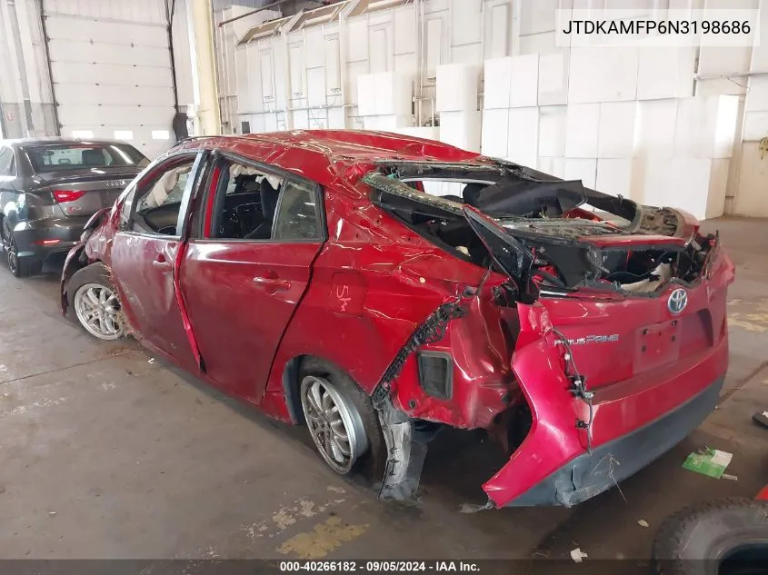 JTDKAMFP6N3198686 2022 Toyota Prius Prime Le/Xle/Limited