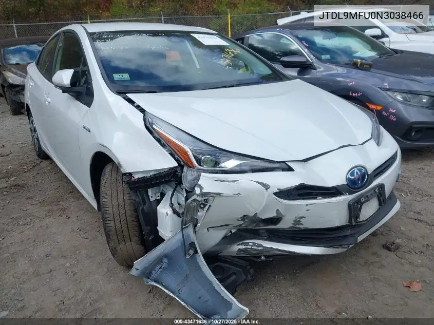 JTDL9MFU0N3038466 2022 Toyota Prius Xle Awd-E
