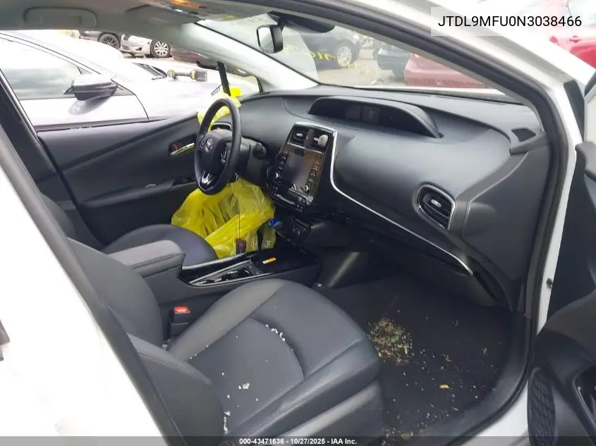 JTDL9MFU0N3038466 2022 Toyota Prius Xle Awd-E