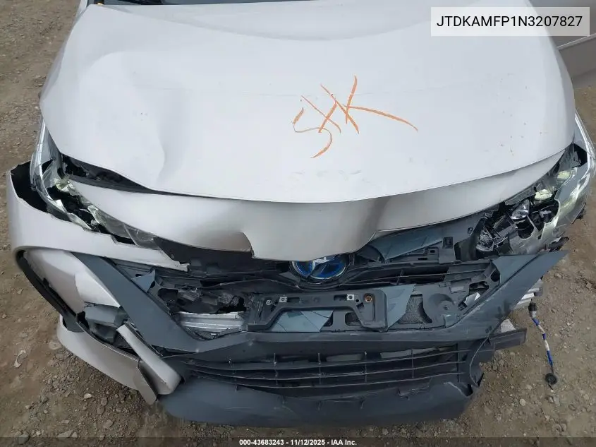 JTDKAMFP1N3207827 2022 Toyota Prius Prime Xle